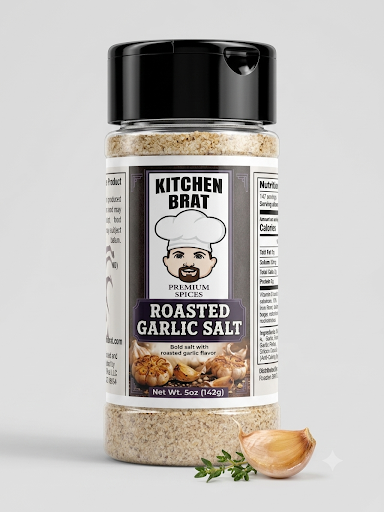 Roasted Garlic Salt 5oz shaker