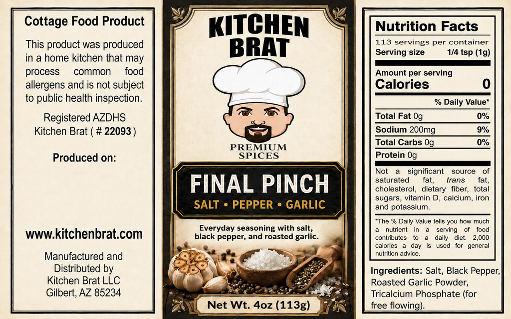 Final Pinch 4oz Bamboo cellar